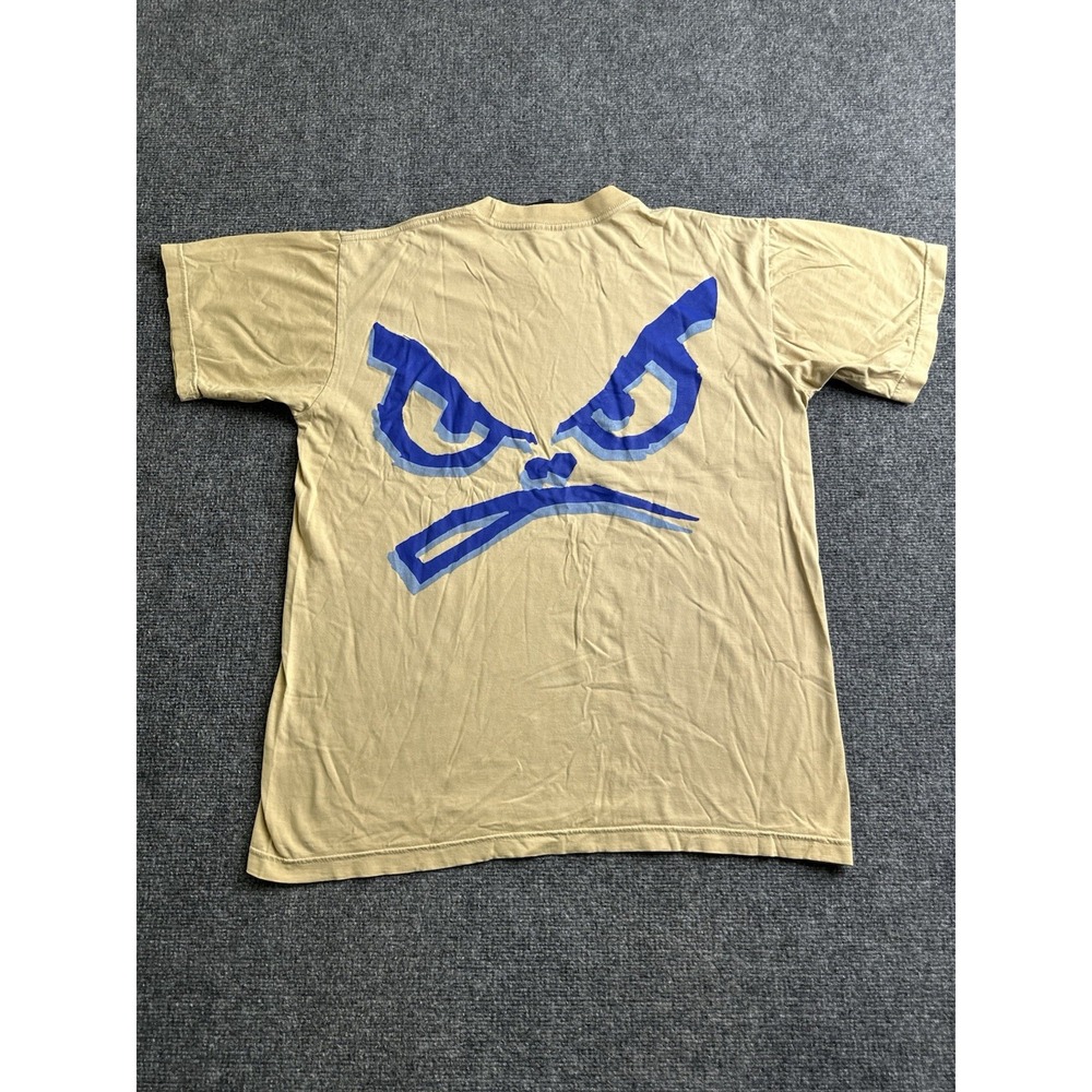 Men's No Fear Bad Boy Club Cat Eyes Graphic T-Shirt Made in USA, Size L